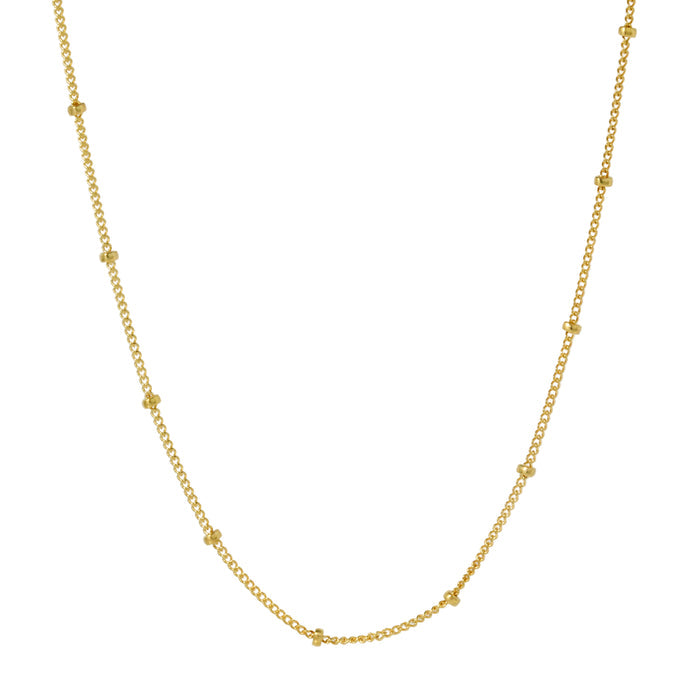 1mm Gold-Fill Satellite Curb Chain-Chemistry Jewelry