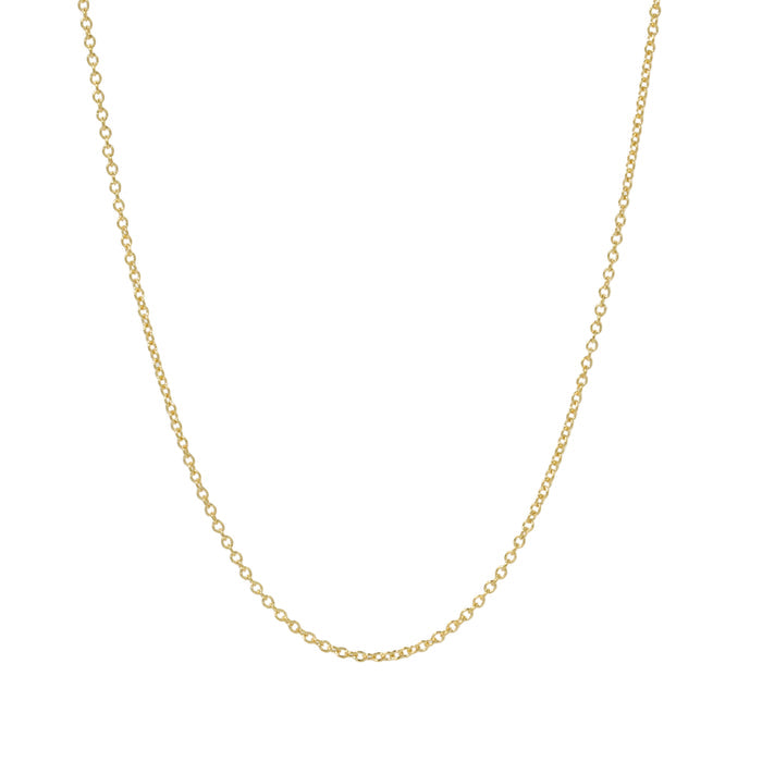 1mm Gold-Filled Cable Chain-Chemistry Jewelry
