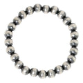 8mm Navajo Pearl Bead Bracelet-Southwest