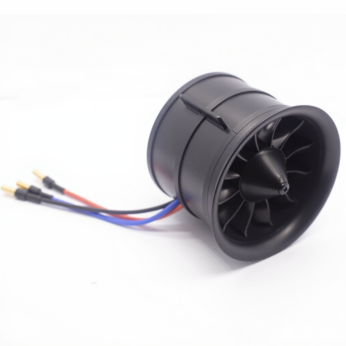 90mm EDF 6S 1450KV 3790g thrust belt 12 blades electric ducted fan for aircraft model aircraft jet engine