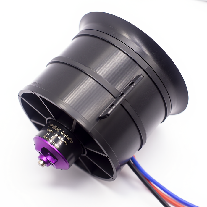 90mm EDF 6S 1450KV 3790g thrust belt 12 blades electric ducted fan for aircraft model aircraft jet engine