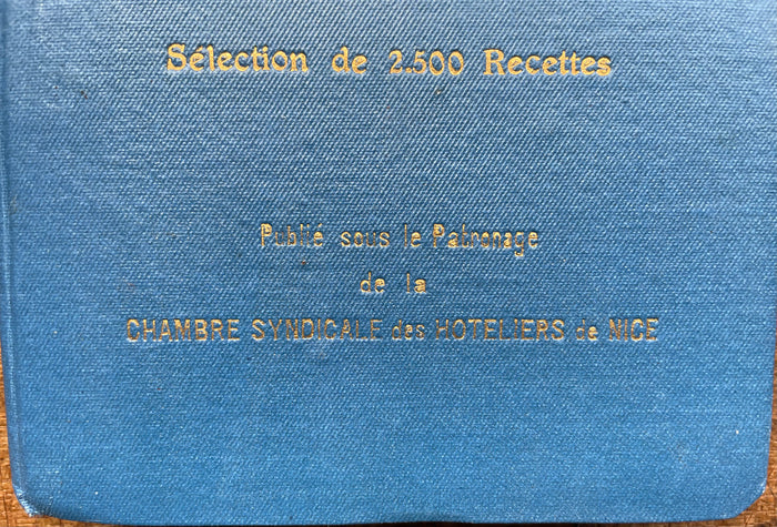 (*NEW ARRIVAL*) (Restaurants) H. Heyraud. Le Manuel du Restaurateur: Resume de Cuisine Courante