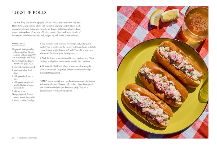 A Kitchen on Goose Cove: Recipes from the Heart of Maine (Devin Finigan)