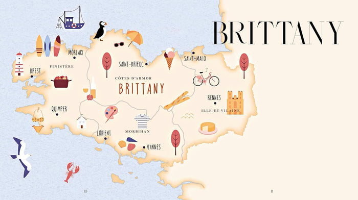 A Taste of Brittany: Places of longing, original recipes and insider tips (Verena Mayer)
