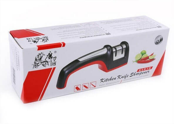 Aiguiseur manuel TAIDEA double sens 2 mollettes diamant et céramique