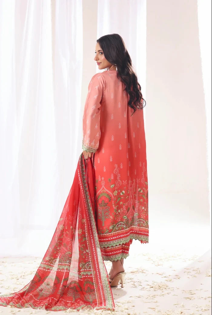 Ak by Amna Khan -  Zeen Three Piece Charmeuse Silk