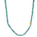 Amazonite + Opal Necklace
