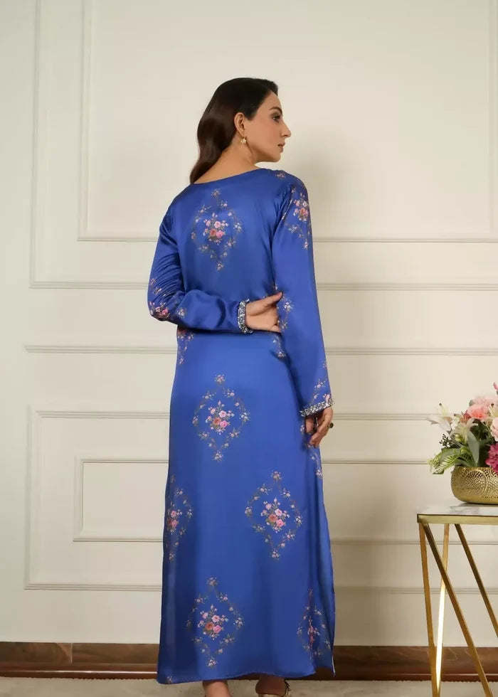 Amberimran Blue silk AAE-02-19