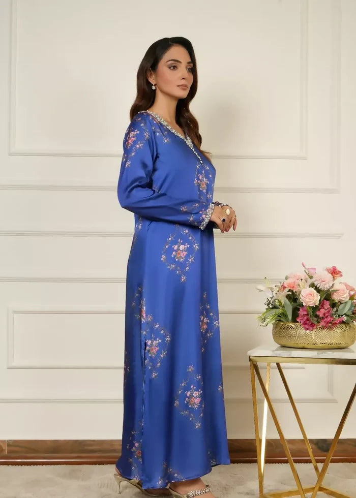 Amberimran Blue silk AAE-02-19