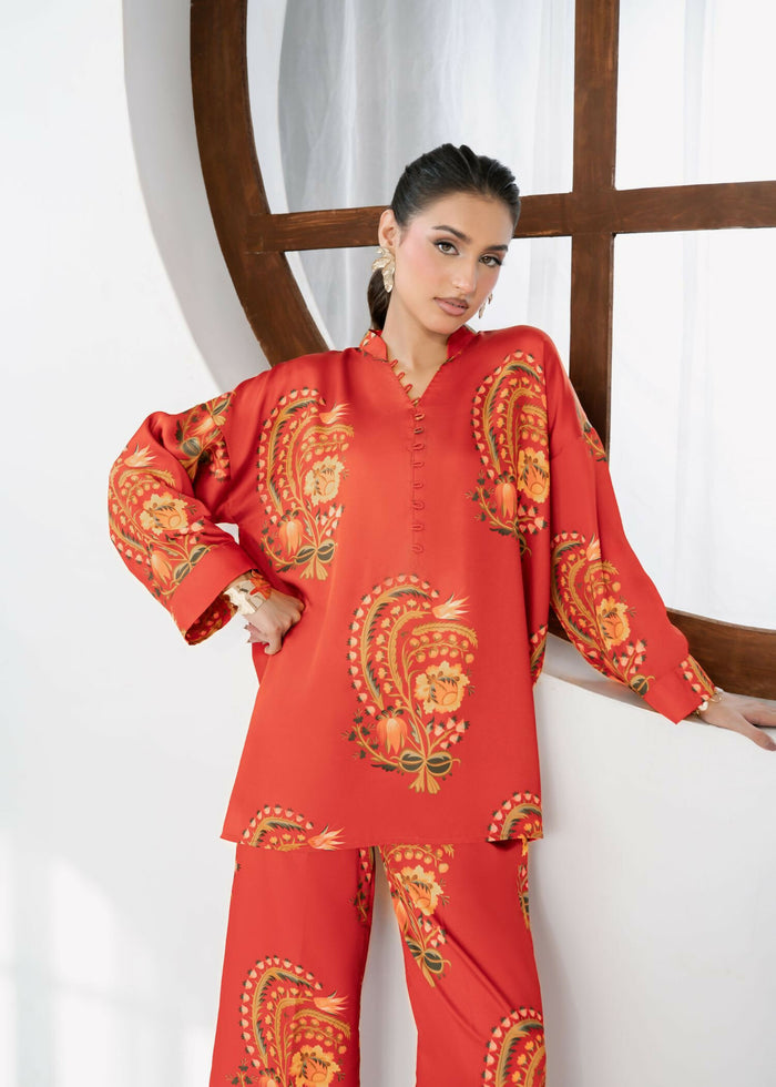 Amberimran Co ords Red AAE-02-27