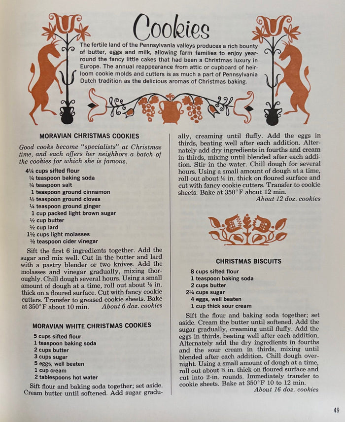 (Amish) Lillie S. Lustig, ed. Pennsylvania Dutch People's Cookbook