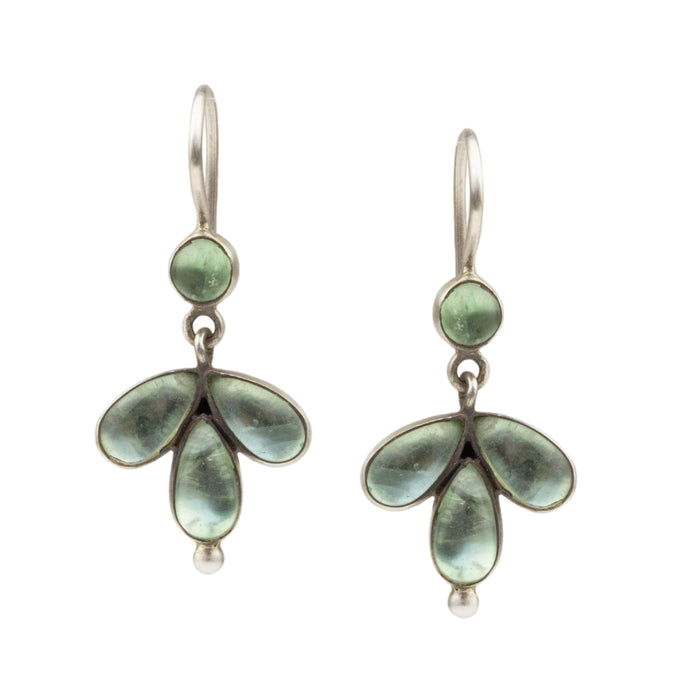 Apatite Fleur Earrings-Jane Diaz
