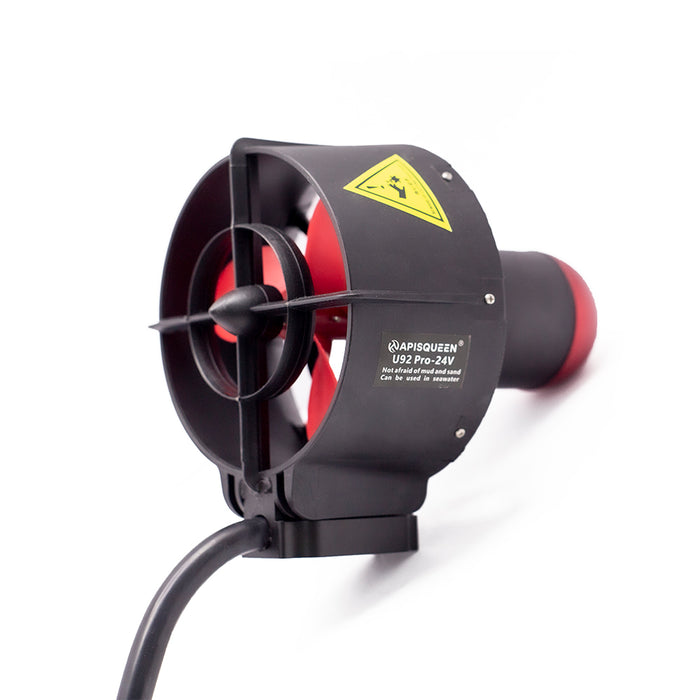 APISQUEEN 12V/24V U92 Pro One set underwater Thruster, sand and silt resistant, corrosion resistant, with remote control, For belly boat,kayaks, inflatable boats and paddleboards.