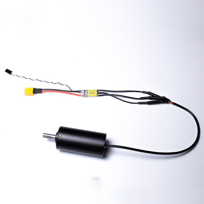 ApisQueen 4092 12V-24V 0-100rpm brushless motor,80W waterproof and anti-corrosion For ROV and Robots