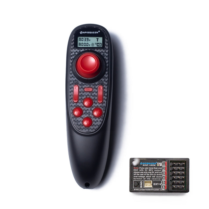 APISQUEEN A300 2.4G 6-channel remote control with fixed speed cruise control