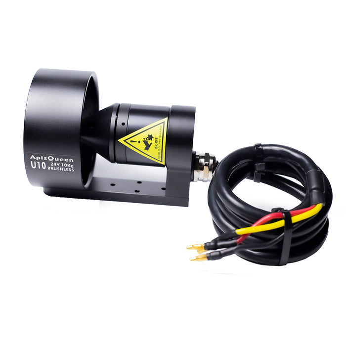 ApisQueen U10 Underwater Brushless Thruster 24V 10Kg Thrust 900W Waterproof Corrosion Resistant Metal