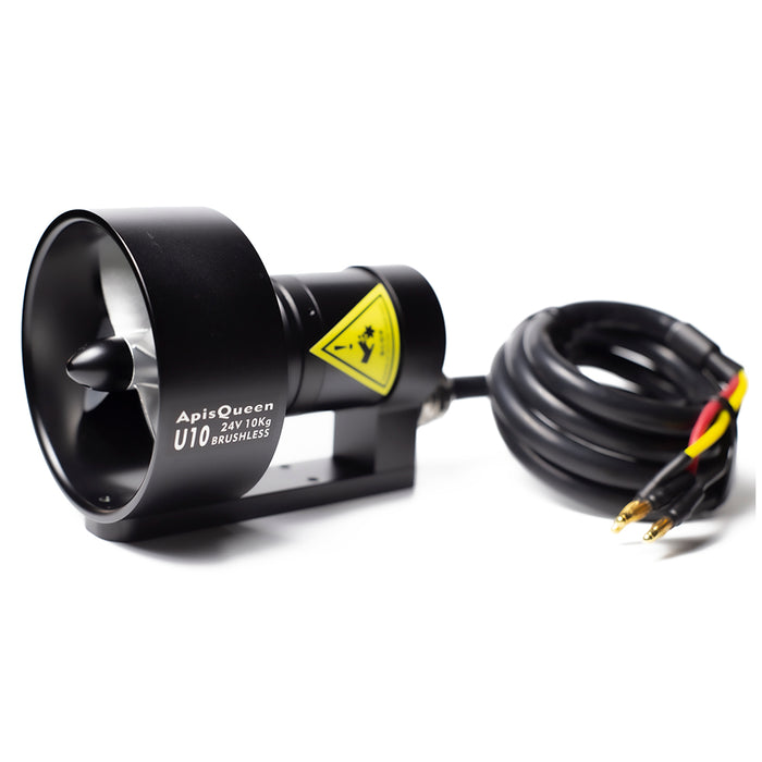 ApisQueen U10 Underwater Brushless Thruster 24V 10Kg Thrust 900W Waterproof Corrosion Resistant Metal