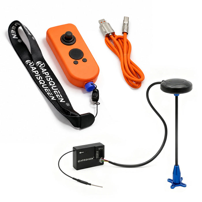 APISQUEEN W300 Waterproof Remote Controller with GPS Module for Boat Thruster, Cruise Control