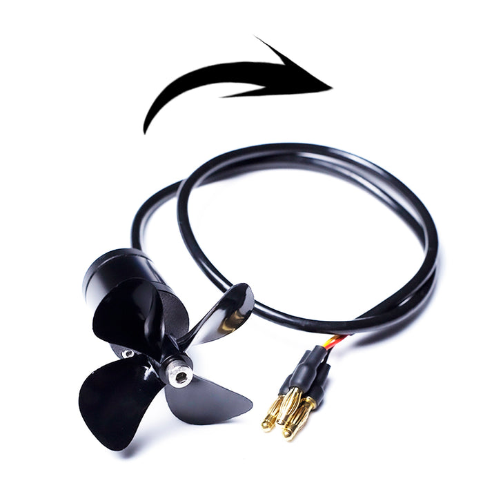 APISQUEEN X1 underwater Thruster 78W 24V 1.1Kg Thrust For RC boat/ROV