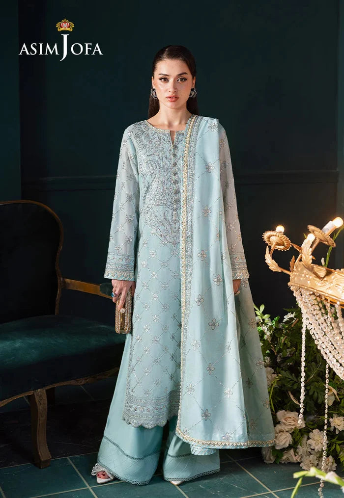 Asim Jofa - AJLFC-01 Three Piece Paper Cotton