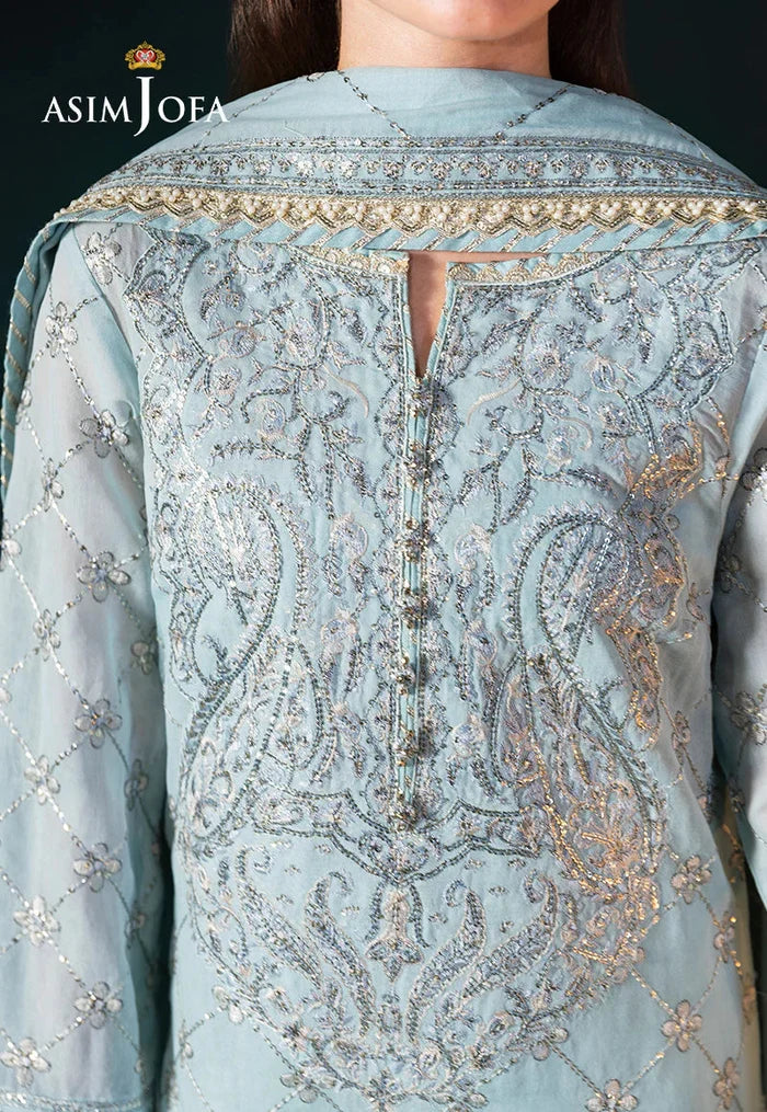 Asim Jofa - AJLFC-01 Three Piece Paper Cotton
