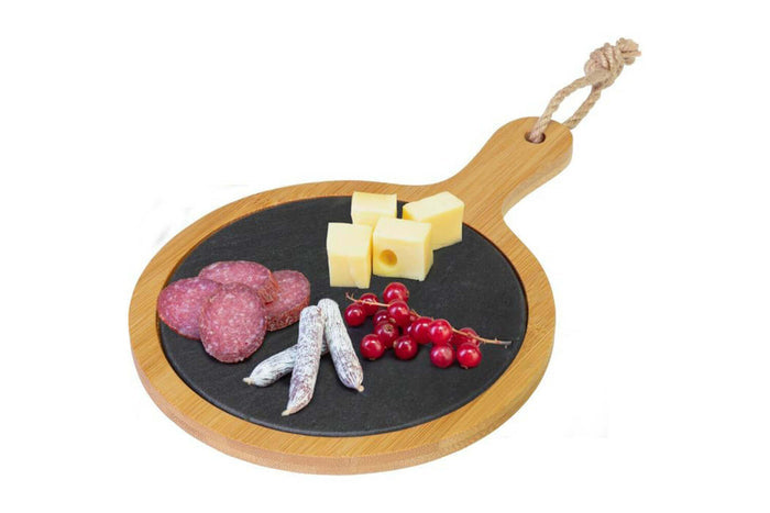 Assiette de service en ardoise et bambou Westmark Tapas + Friends - M