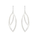 Asymmetrical Leaf Earrings-Philippa Roberts