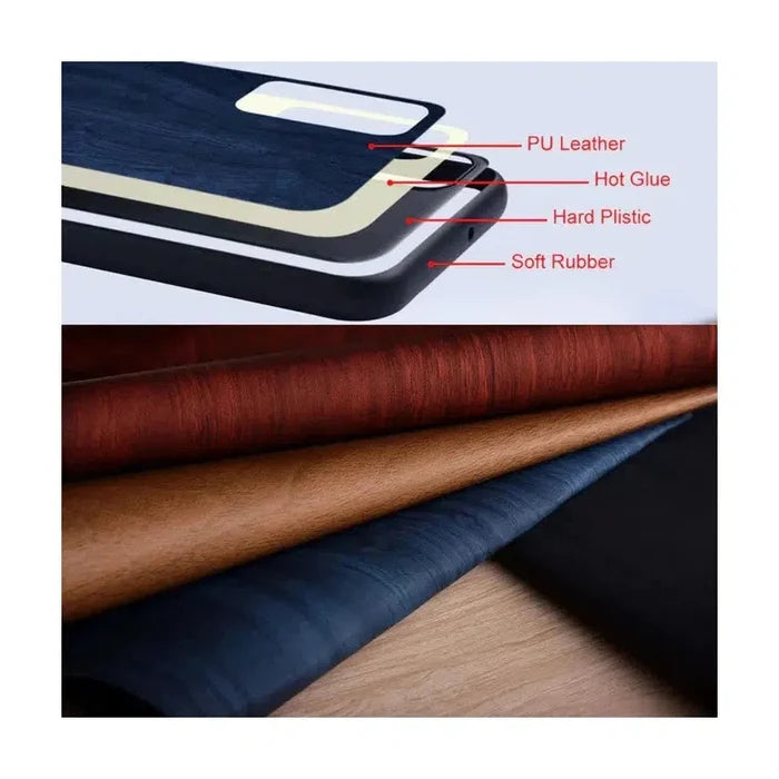 Bamboo Wood Pattern Case for Google Pixel 4 Black
