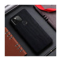 Bamboo Wood Pattern Case For Google Pixel 4A - Black