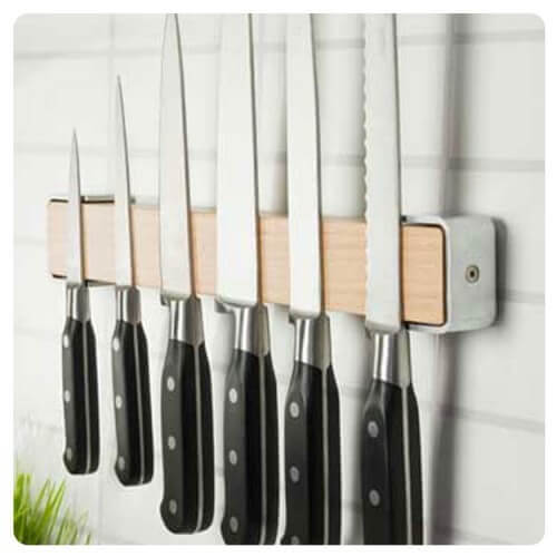 Barre aimantée Bisbell 34cm - Bambou