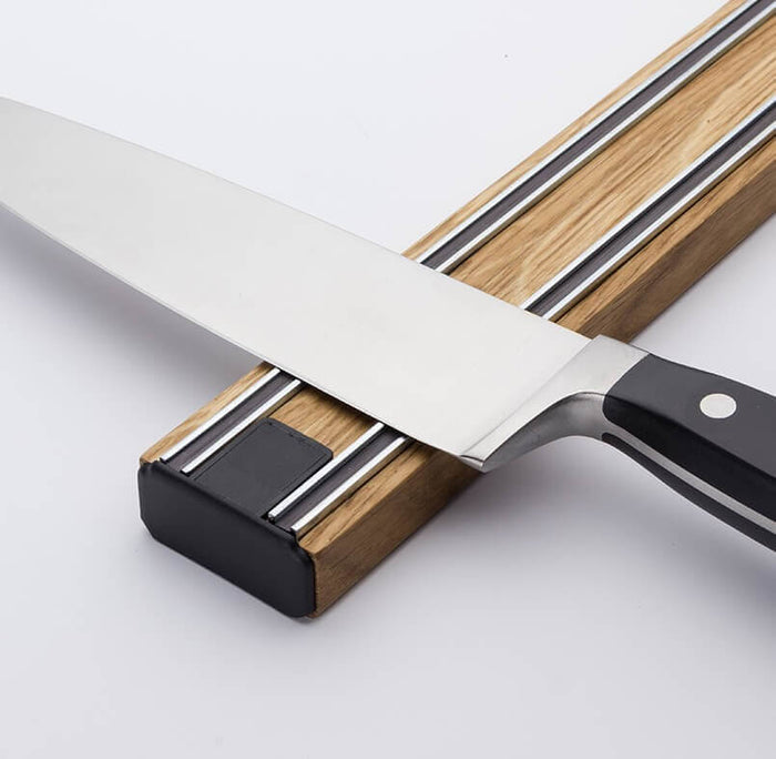 Barre aimantée surpuissante Bisbell Bisichef 35cm en bois - Chêne
