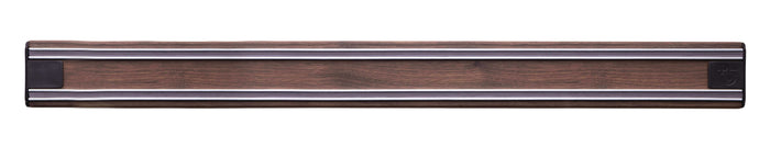 Barre aimantée surpuissante Bisbell Bisichef 50cm en bois - Noyer