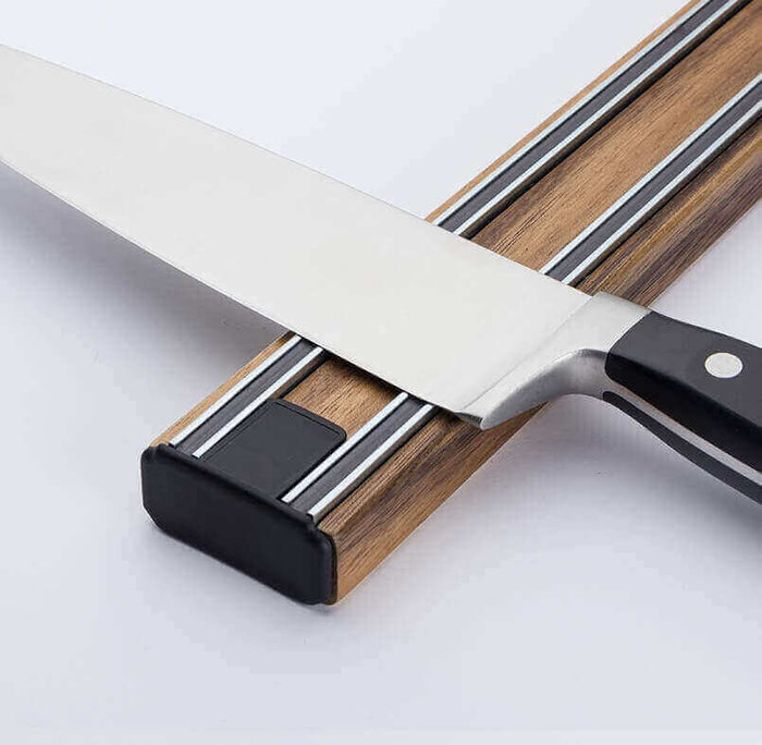 Barre aimantée surpuissante Bisbell Bisichef 50cm en bois - Acacia