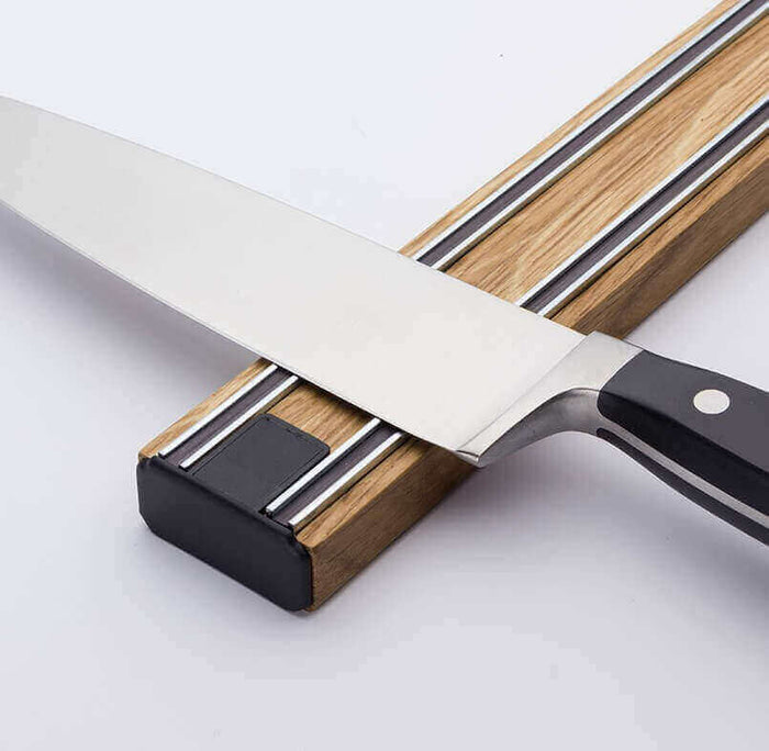 Barre aimantée surpuissante Bisbell Bisichef 50cm en bois - Chêne