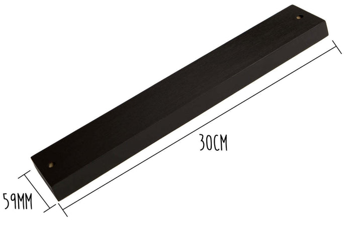 Barre aimantée Yaxell 30cm en bambou - Teinté