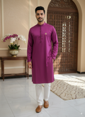 Basic Magenda kurta