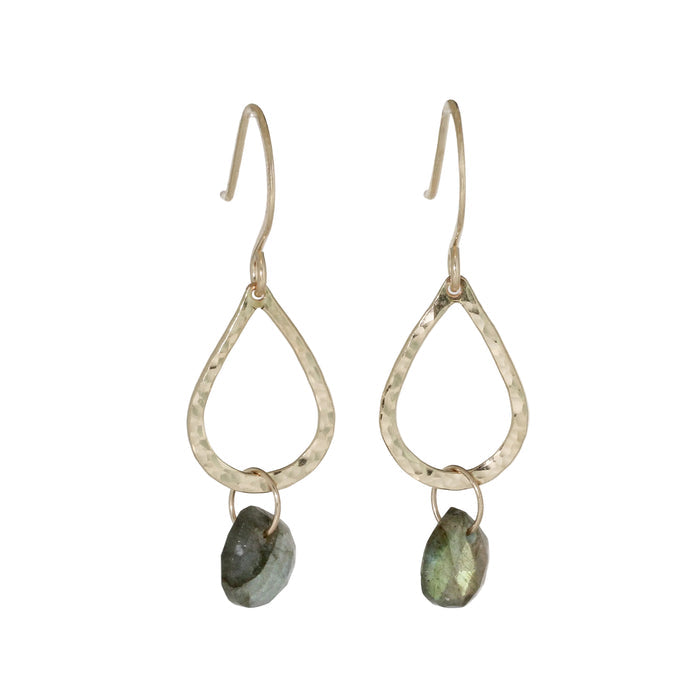 Biel Labradorite Earrings