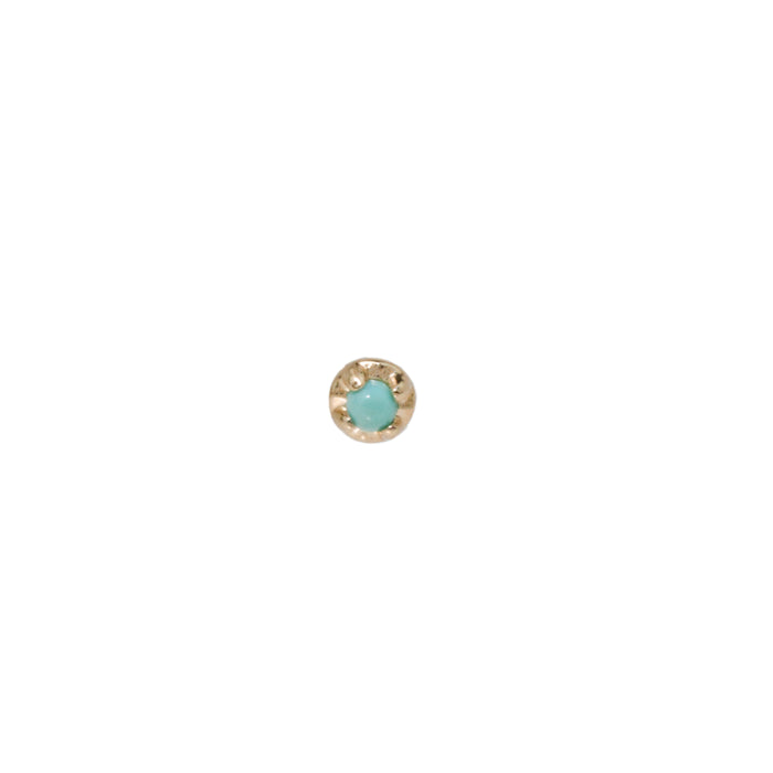 Bitty Turquoise Stud-Aili
