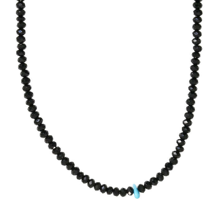 Black Spinel Necklace-Southwest