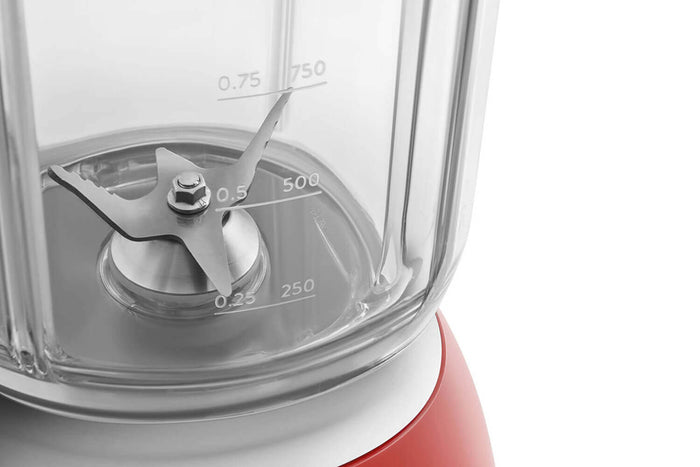 Blender Smeg années 50 1,5L - 6 tasses - Rouge