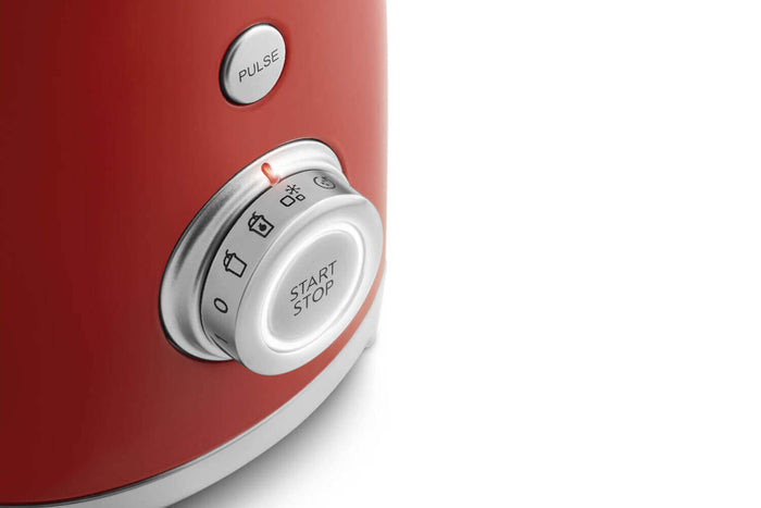 Blender Smeg années 50 1,5L - 6 tasses - Rouge