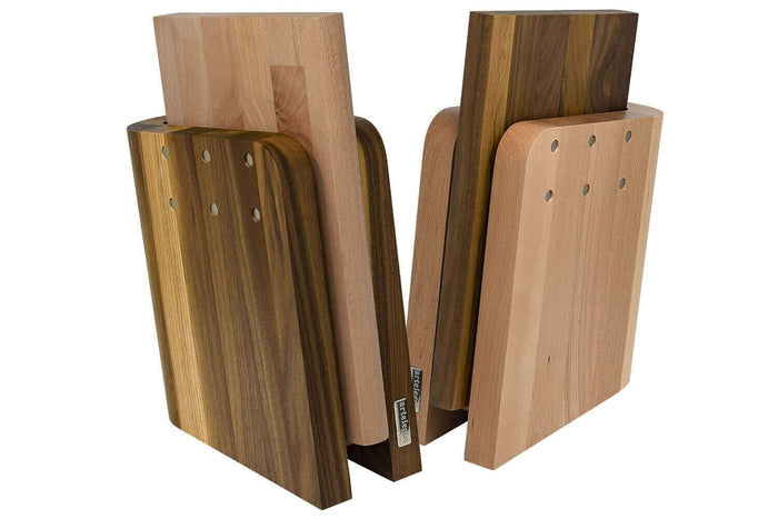 Bloc vide Artelegno Grand Prix pour 6 couteaux de cuisine + 1 planche à découper