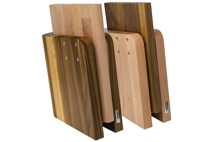 Bloc vide Artelegno Grand Prix pour 6 couteaux de cuisine + 1 planche à découper
