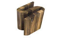 Bloc vide Artelegno Grand Prix S pour 10 couteaux de cuisine - Noyer