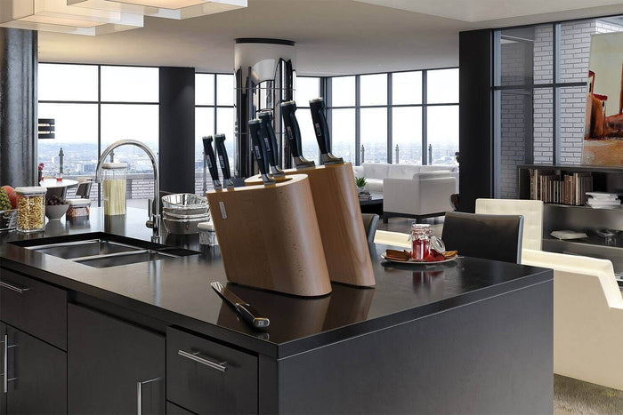 Bloc vide Artelegno Grand Prix S pour 10 couteaux de cuisine