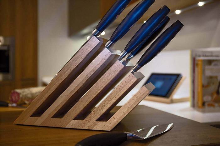 Bloc vide Artelegno Venezia pour 14 couteaux de cuisine - Hêtre
