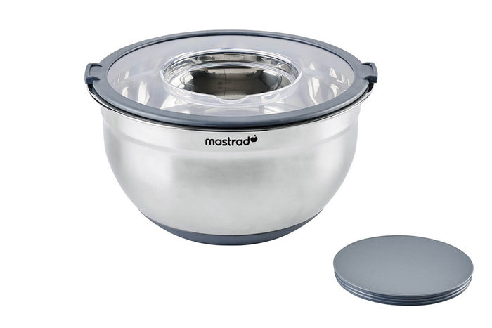 Bol inox avec couvercle Mastrad - 24cm
