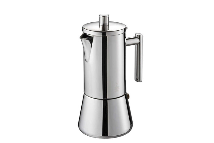 Cafetière italienne moderne Gefu Nando tous feux en inox - 4