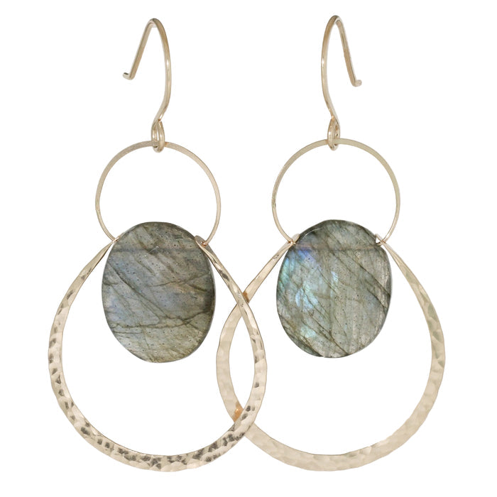 Cali Labradorite Earrings