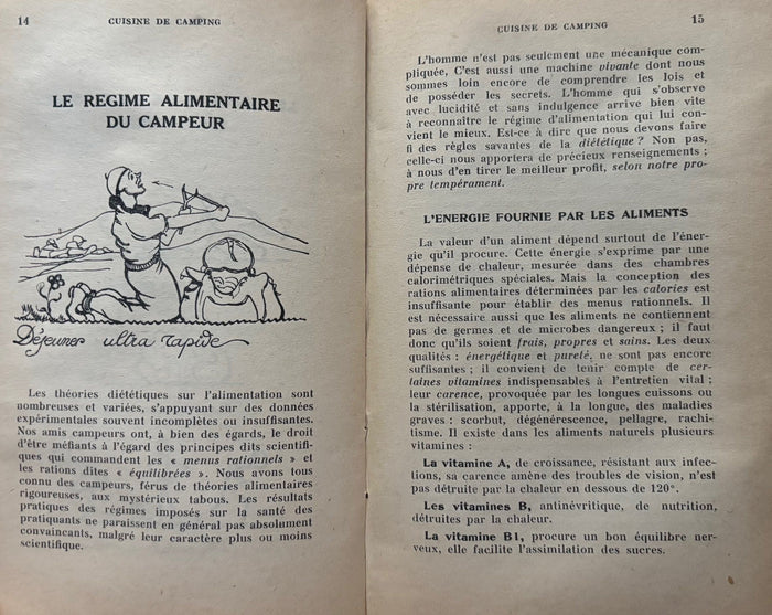(Camping) J. Loiseau. Cuisine de Camping